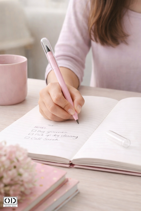 Set 4 Creioane Eterne 15 cm PVC Roz / Albastru – ORIGINAL DEALS [5]