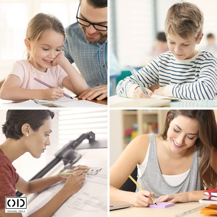 Set 4 Creioane Eterne 15 cm PVC Roz / Albastru – ORIGINAL DEALS [13]