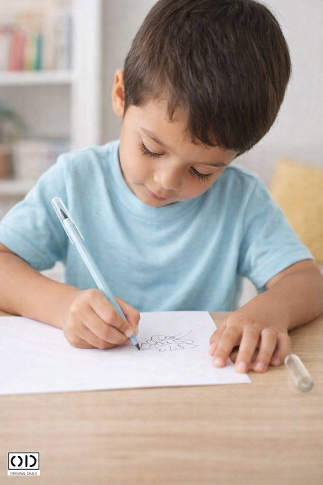 Set 4 Creioane Eterne 15 cm PVC Roz / Albastru – ORIGINAL DEALS [10]