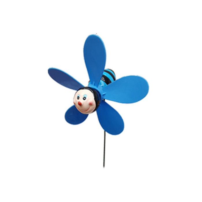 Set 4 Figurine, Decoratiuni de Gradina, , Tip Morisca de Vant, Model Insecte, 57 x 12 cm, Multicolor [6]