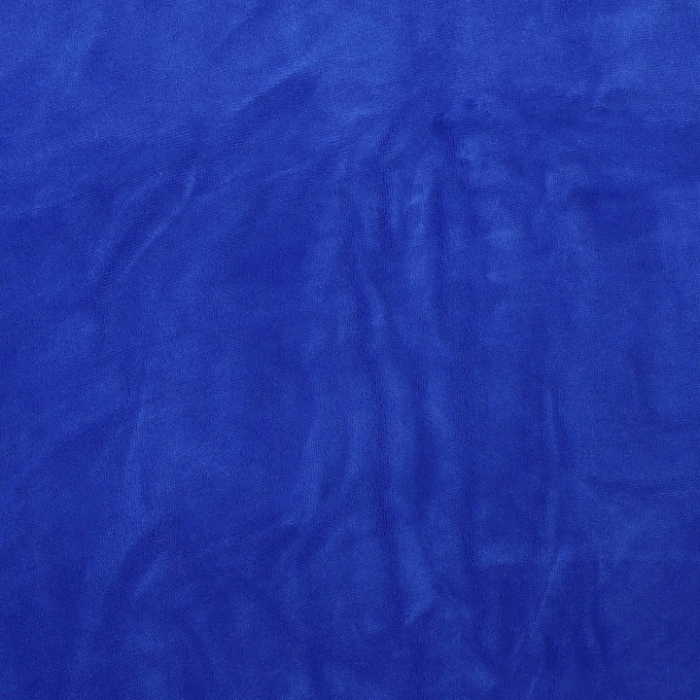 Husa pentru scaun catifelata, marime universala, poliester si spandex, albastru inchis [2]