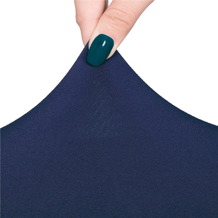 Husa universala pentru scaun, marime universala, poliester si spandex, 45 x 60 cm, bleumarin [5]