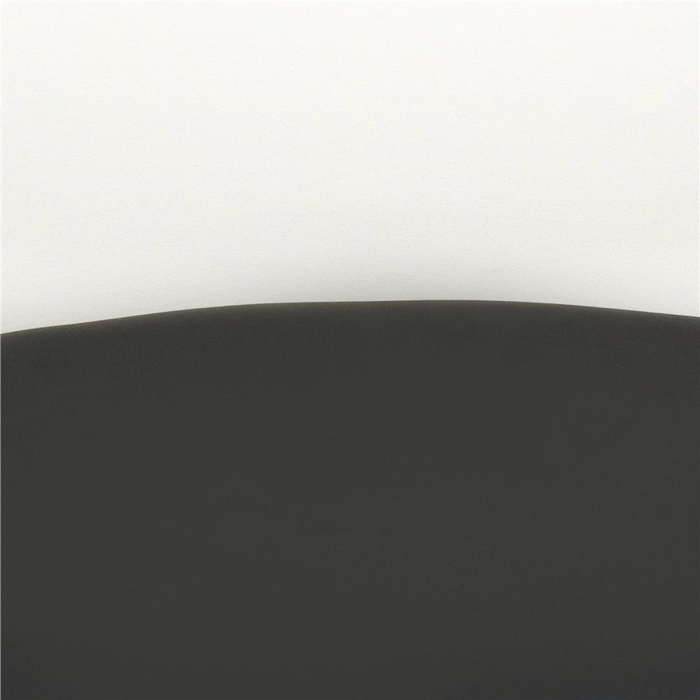 Set 4 scaune dining Verdhe pentru bucatarie cu perna tapitata cu piele ecologica, 44x82cm, alb negru [12]