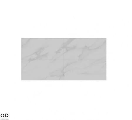 Stickere Autocolante tip Fainta pentru Perete, Alb Perlat, Dreptunghi 30 x 15 cm [2]
