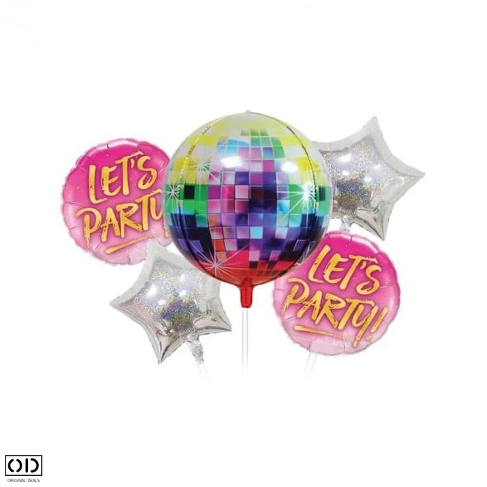 Set 5 Baloane Party pentru Copii, Pentru Petreceri, Compatibil Heliu sau Aer [1]