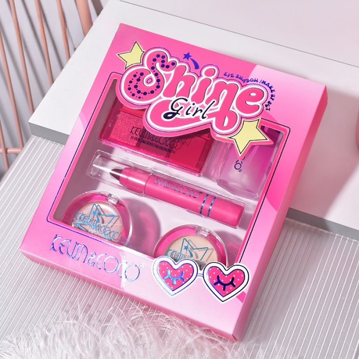 Set 5 Produse de Machiaj, KEVIN & COCO, Shine Girl, 18 x 15.8 x 3.5 cm [3]