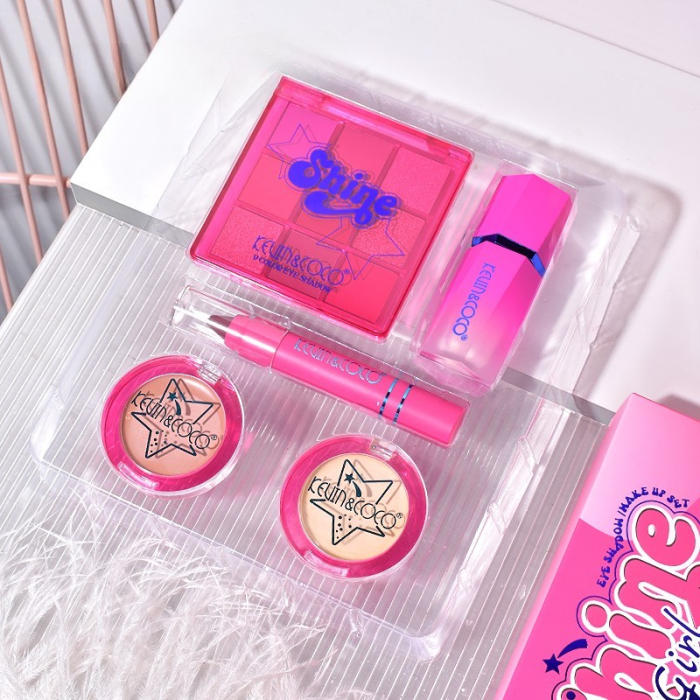 Set 5 Produse de Machiaj, KEVIN & COCO, Shine Girl, 18 x 15.8 x 3.5 cm [7]