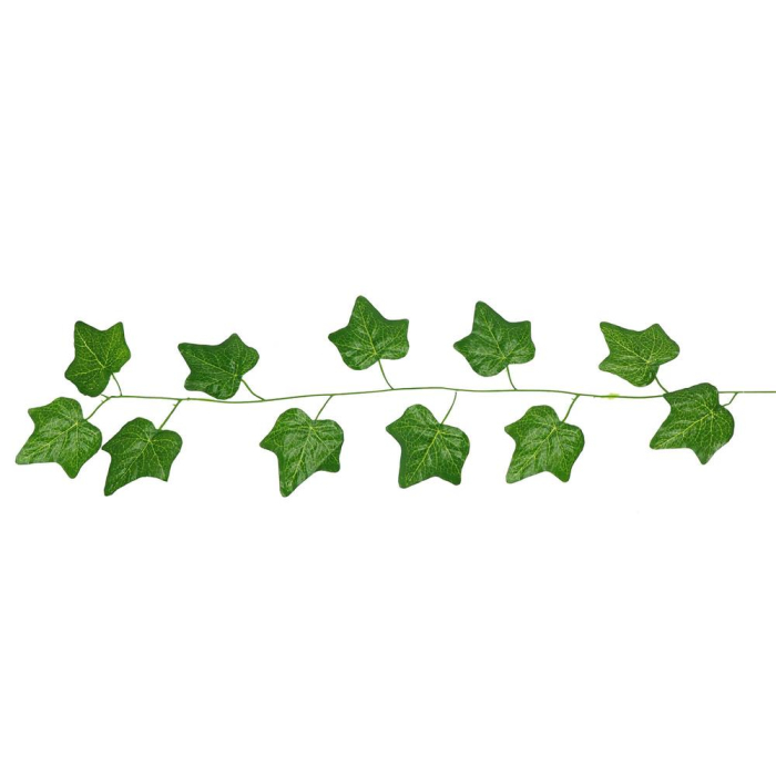 Set 6 ghirlande iedera artificiala pentru decorare, 6x208cm, frunze mici, verde [12]