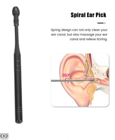 Set 6 Instrumente pentru Curatarea, Ingrijirea si Igiena Urechilor, din Otel Dermatologic [14]