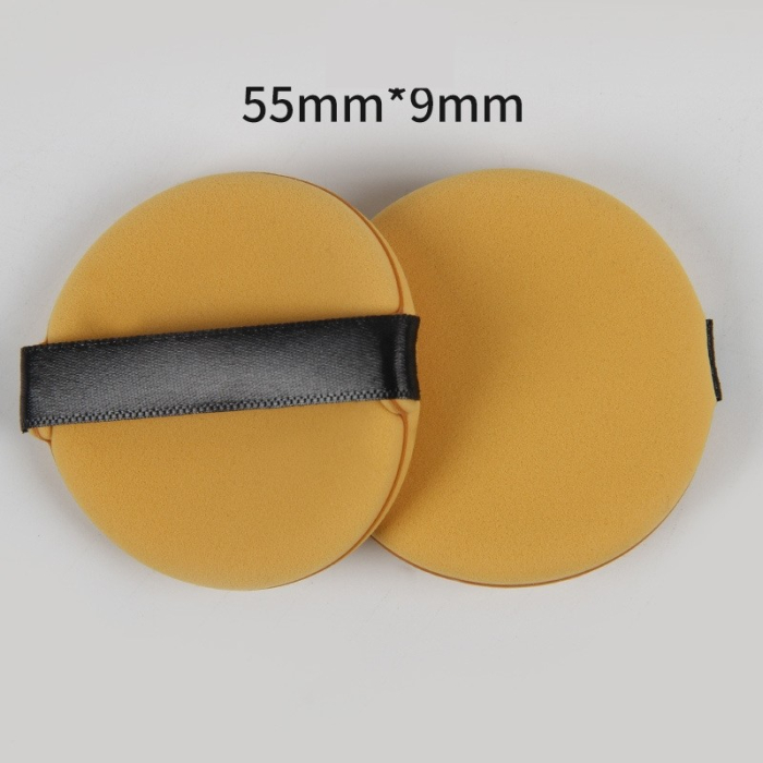 Set 7 Bureti de Machiaj , Reutilizabili, Utilizare Umeda sau Uscata, Powder Puff, 5.5 x 5.5 x 0.9 cm, Multicolor [8]