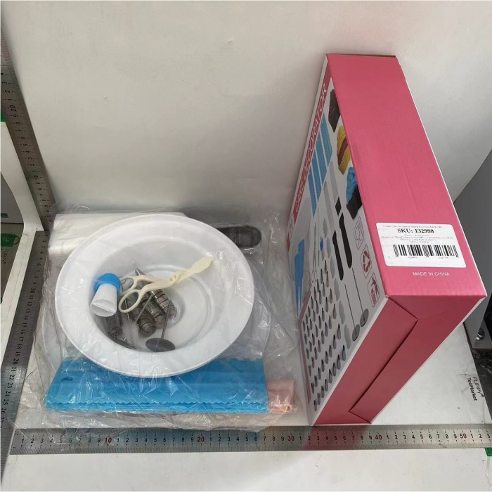 Set 70 Piese Ustensile pentru Ornare Prajituri, , din Plastic si Otel Inoxidabil, Multicolor [7]