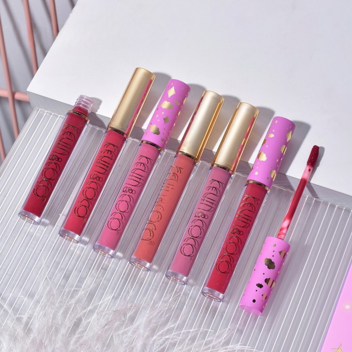 Set 8 Produse de Machiaj, KEVIN & COCO, Violet Fairy, 51 culori, 19.5 x 24.5 x 2.5 cm [7]