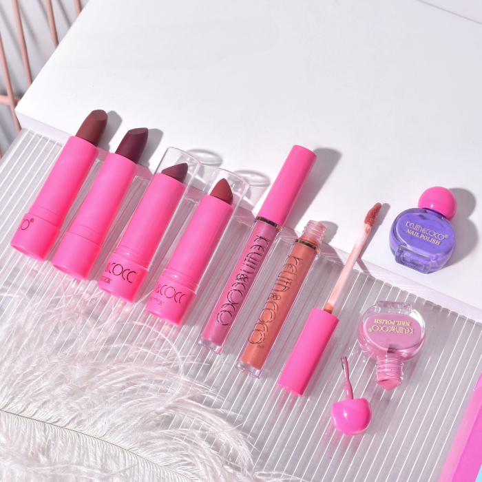 Set 9 Produse de Machiaj, KEVIN & COCO, Arch Circus, 27 culori, 17 x 22.5 x 3.3 cm [5]