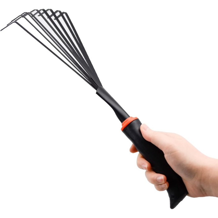 Set 9 Unelte de Gradina , pentru Plantare Prelucrare Sol si Ingrijire Plante, Material PVC si cardboard, 25 x 14.5 cm, negru [4]