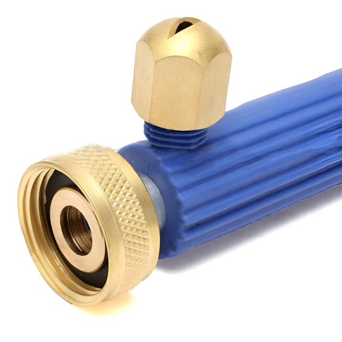 Set Accesoriu cu Presiune Reglabila, , pentru Furtun, cu Duze si Conector, Pulverizator de Apa, Tija de Stropit, 46.5 cm Lungime, Albastru [8]