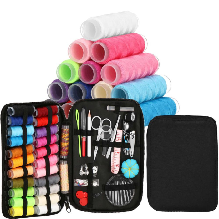 Set articole de cusut cu geanta de depozitare, 100 piese [43]