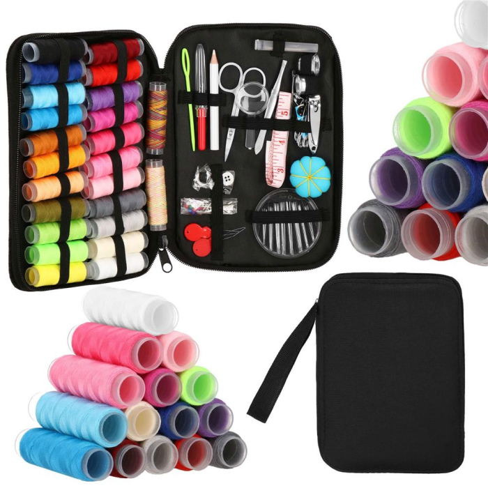 Set articole de cusut cu geanta de depozitare, 100 piese [49]