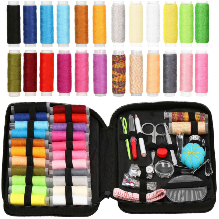Set articole de cusut cu geanta de depozitare, 100 piese [36]