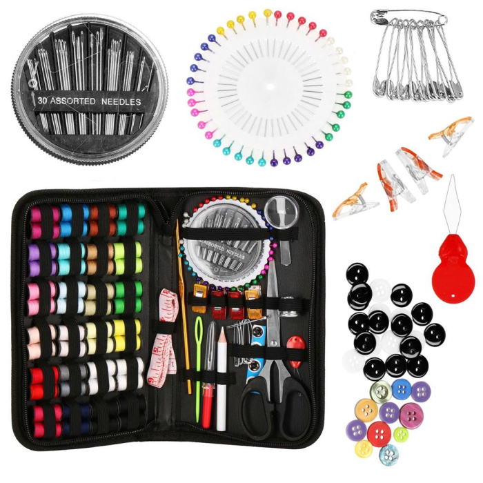 Set articole de cusut cu geanta de depozitare, 172 piese [34]