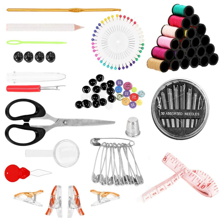 Set articole de cusut cu geanta de depozitare, 172 piese [31]