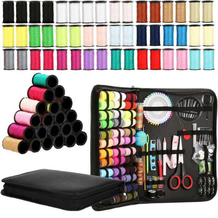 Set articole de cusut cu geanta de depozitare, 172 piese [42]