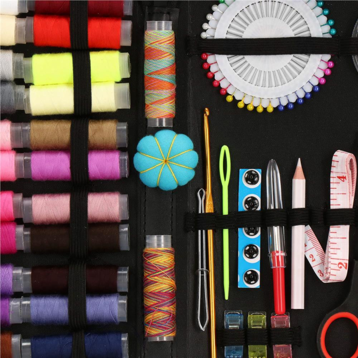 Set articole de cusut cu geanta de depozitare, 183 piese [16]