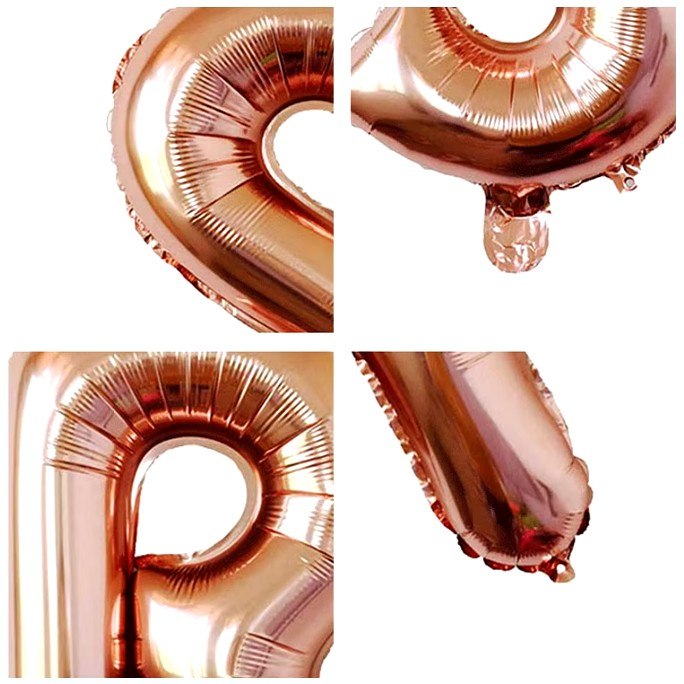 Set Baloane din Folie Metalizata, , Model Miss to Mrs cu Inel de Logodna, Litere de 40 cm, Tema Iubire, Baloane Party, Ambalaj Individual, Pai Inclus, Umflare cu Aer sau Heliu, Roz [5]