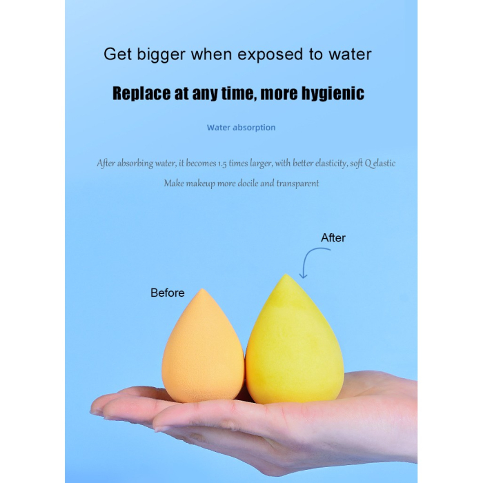 Set Buretei Machiaj, , Premium, 7 bucati, galben [4]