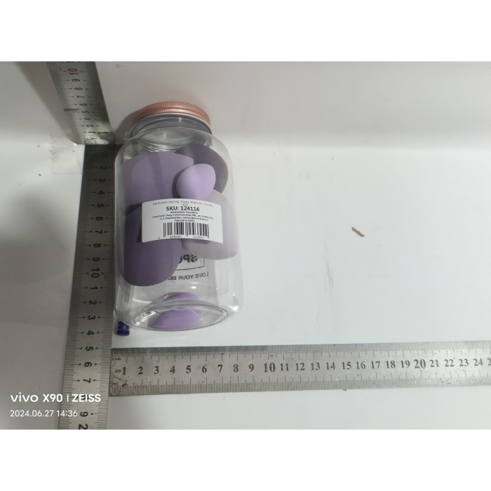 Set Buretei Machiaj, , Premium, 7 bucati, mov [10]