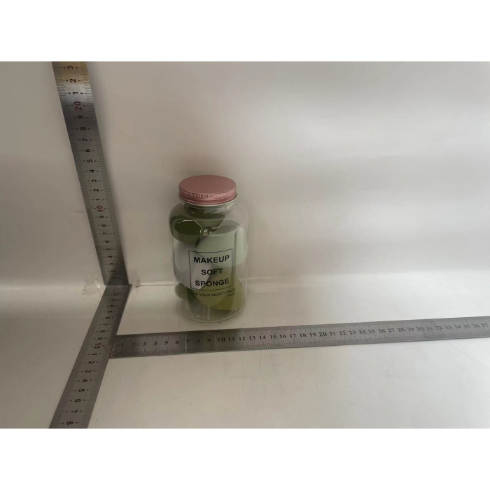 Set Buretei Machiaj, , Premium, 7 bucati, verde [7]