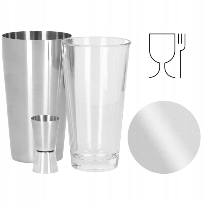 Set Cocktail Shaker Kit pentru barmani 400/700 ml, KI9, 11 piese [14]