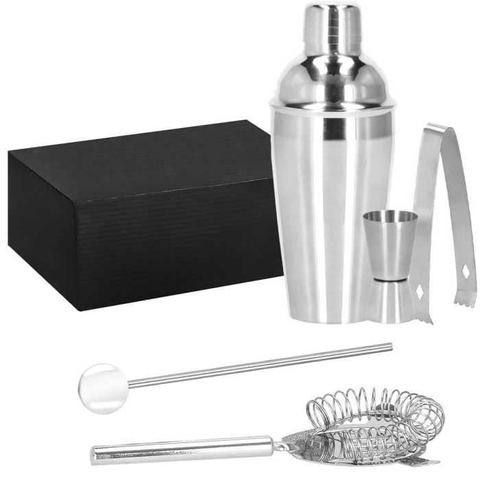Set Cocktail Shaker Kit pentru barmani 550ml, KI20, 5 piese [3]