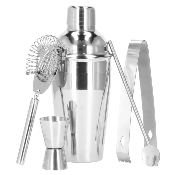 Set Cocktail Shaker Kit pentru barmani 550ml, KI20, 5 piese [2]