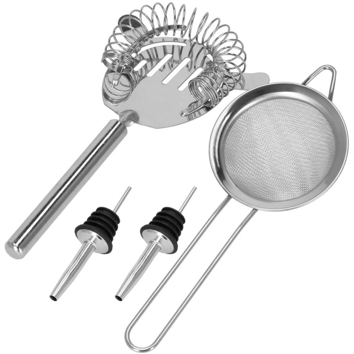 Set Cocktail Shaker Kit pentru barmani 550ml, KI23, 8 piese [5]