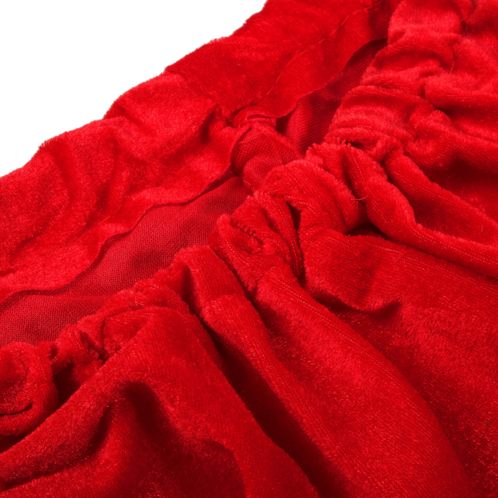 Set Costum de Mos Craciun pentru adulti, 5 piese, marime universala [4]