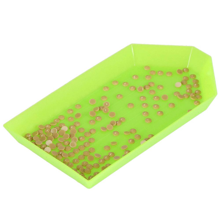 Set de broderie cu diamante 5D, 30x40cm, model Hamac pe plaja [7]