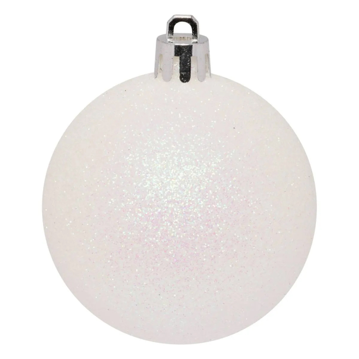 Set decoratiuni Craciun, 44 piese, cu globuri, ghirlanda si varf de brad, ab [12]