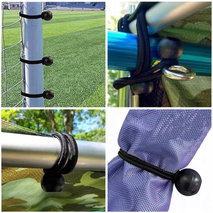 Set elastice cu bila pentru fixare prelate sau bannere, reutilizabile, 10 bucati [5]