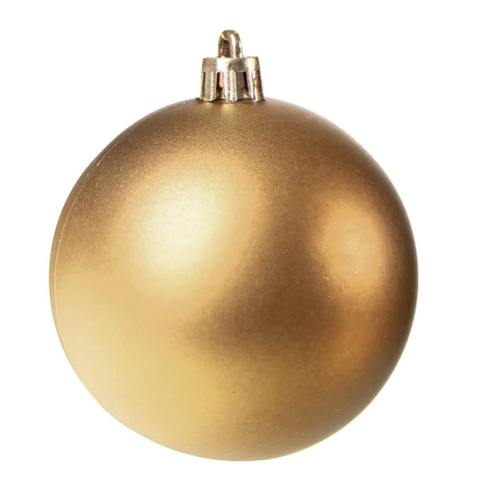 Set globuri de Craciun, 30 bucati, 3 modele, 3cm, auriu [7]