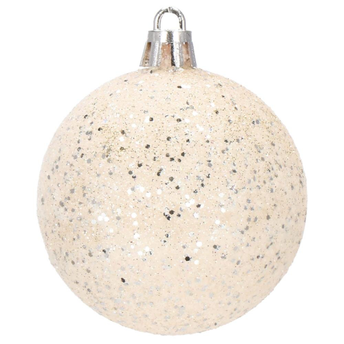 Set globuri de Craciun cu modele de sarbatori, 30 bucati, 6cm, multicolor [3]