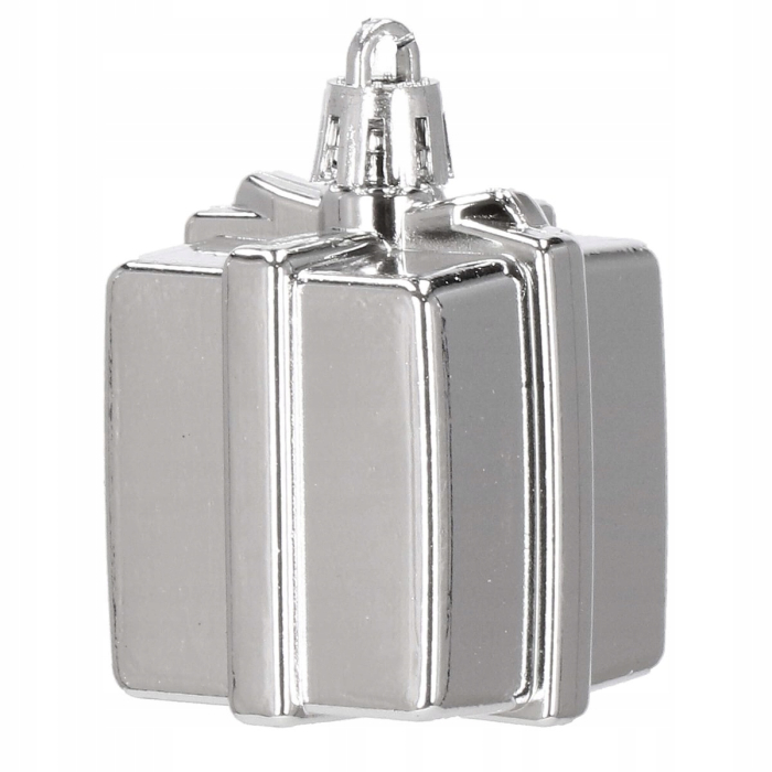 Set globuri si decoratiuni de Craciun, 102 piese, diverse dimensiuni, argintiu [8]