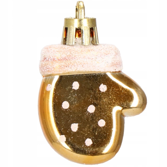 Set globuri si decoratiuni de Craciun, 155 piese, diverse dimensiuni, auriu [2]