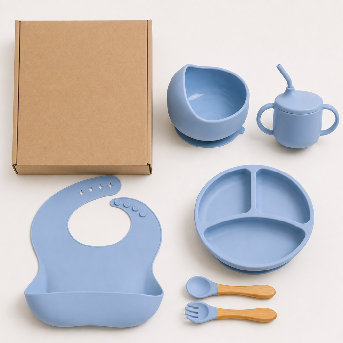 Set hranire bebelusi Diversificare Bebelusi Retete pentru Diversificare Bebelusi Alimente pentru Diversificare bebelusi tacamuri bebelusi furculite bebe silicon lingura bebe Furculita din silicon [19]