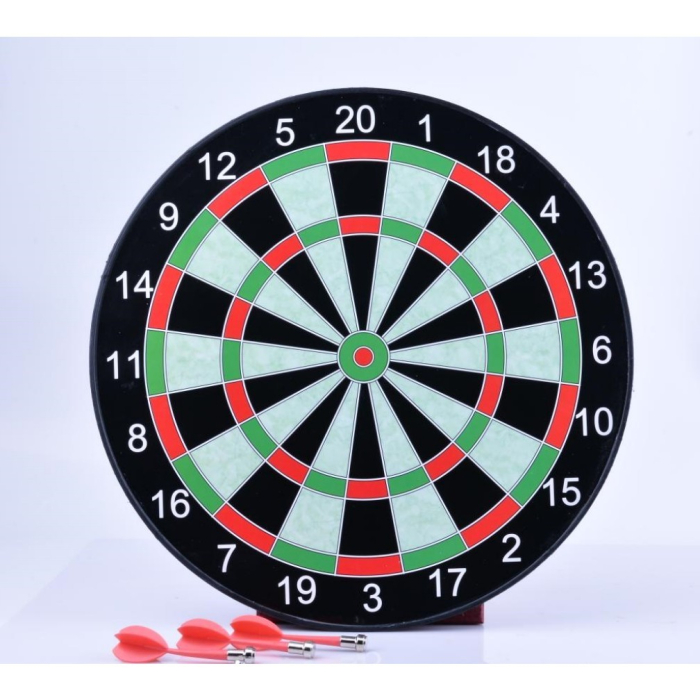 Set Joc Darts , 4 Sageti Incluse, Magnetic, Dimensiuni 28.6 x 28.6 cm, Design clasic, model 2, Multicolor [4]