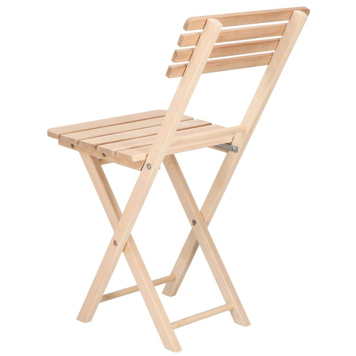 Set masa patrata plianta, cu 2 scaune pliante, gradina sau balcon Solas [7]