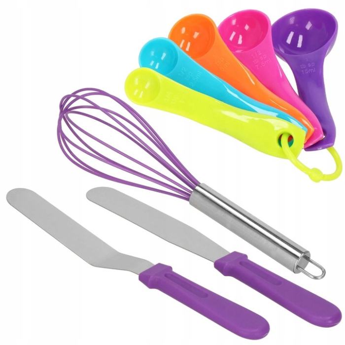 Set patiserie cu platou rotativ, 137 piese cu sabloane pentru ornarea prajiturilor [10]