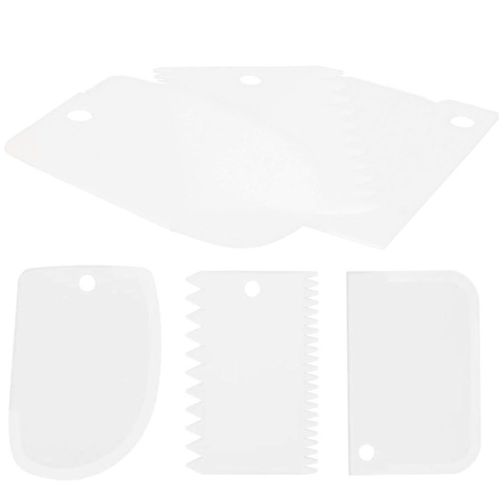 Set patiserie cu platou rotativ, 37 piese cu sabloane pentru ornarea prajiturilor [3]