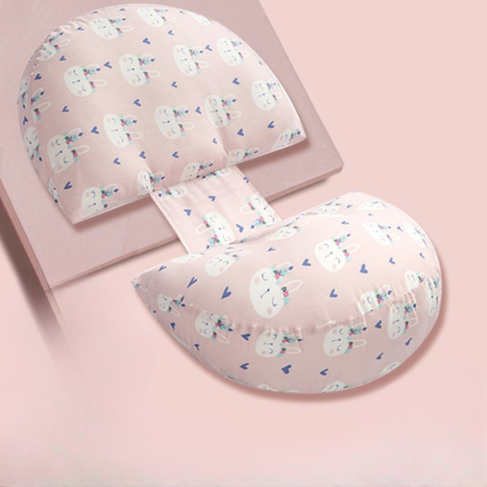 Set Perna pentru Gravide, , Husa Detasabila, Spuma Moale, Utilizare in Forma H si U, Reglabila, Latime Ajustabila, Proactive, Roz Deschis [2]