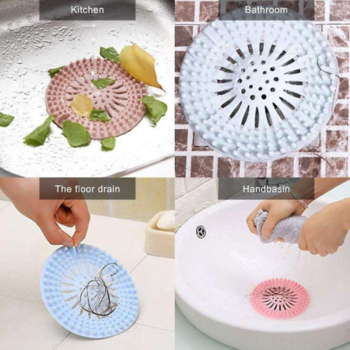 Sita din Silicon pentru Protectie Anti Infundare Scurgtere Sifon Chiuveta, Cada, Pardoseala, Baie sau Bucatarie, Premium [24]