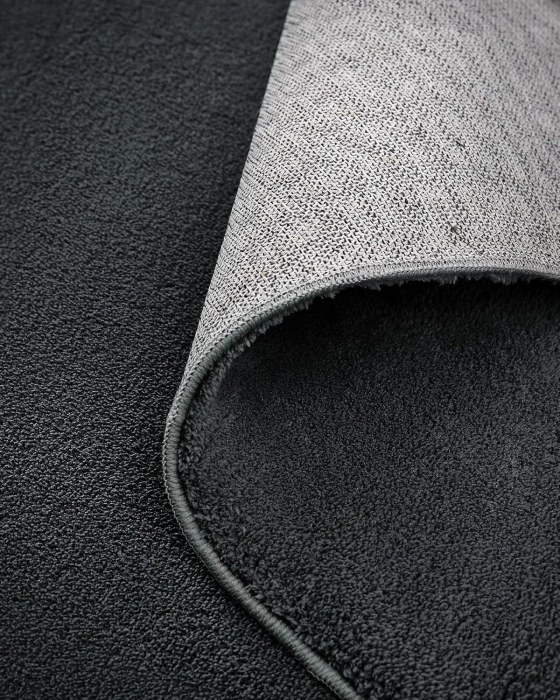 SONGMICS Covor decorativ antiderapant, lavabil la masina, 120x170 cm, gri carbune [7]